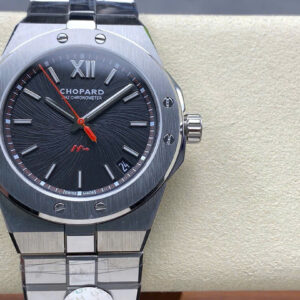 Đồng Hồ Chopard Alpine Eagle Replica Cao Cấp Mặt Đen Nhà Máy GH 41mm (1)