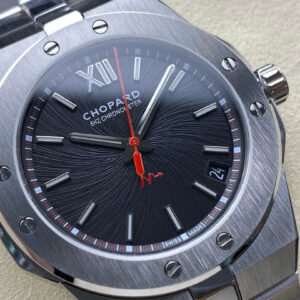 Đồng Hồ Chopard Alpine Eagle Replica Cao Cấp Mặt Đen Nhà Máy GH 41mm (1)