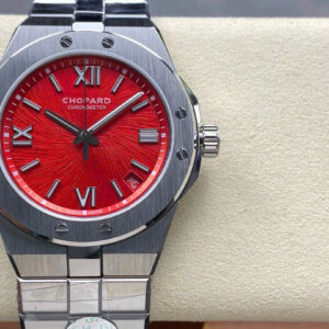 Đồng Hồ Chopard Alpine Eagle Replica Cao Cấp Mặt Số Đỏ Nhà Máy GH 41mm (1)