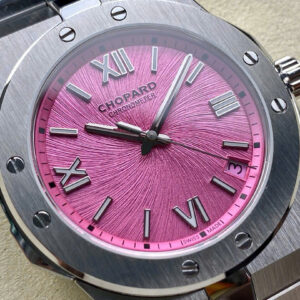 Đồng Hồ Chopard Alpine Eagle Replica Cao Cấp Mặt Số Hồng Nhà Máy GH 41mm (3)