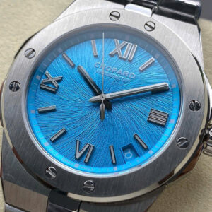 Đồng Hồ Chopard Alpine Eagle Replica Cao Cấp Mặt Xanh Băng Nhà Máy GH 41mm (1)