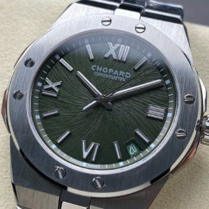 Đồng Hồ Chopard Alpine Eagle Replica Cao Cấp Mặt Xanh Lá Nhà Máy GH 41mm (5)