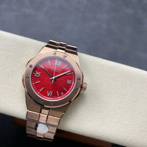 Đồng Hồ Chopard Alpine Eagle Rose Gold Mặt Số Đỏ Replica Nhà Máy GH 41mm (1)