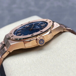 Đồng Hồ Chopard Alpine Eagle Rose Gold Mặt Xanh Dương Replica Nhà Máy GH 41mm (1)