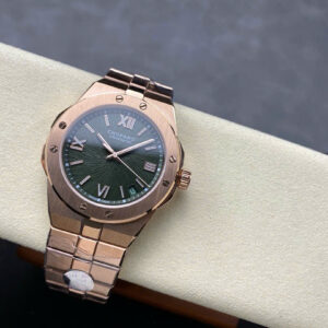 Đồng Hồ Chopard Alpine Eagle Rose Gold Mặt Xanh Lá Replica Nhà Máy GH 41mm (7)