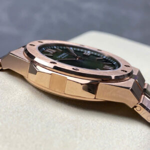 Đồng Hồ Chopard Alpine Eagle Rose Gold Mặt Xanh Lá Replica Nhà Máy GH 41mm (7)