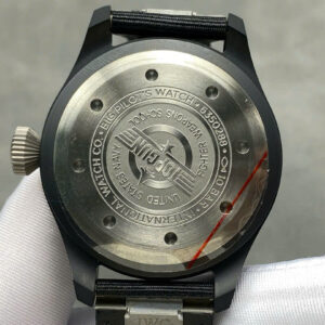 Đồng Hồ IWC Big Pilots Top Gun IW329801 Gốm Đen Dây Vải M+ 43mm (9)