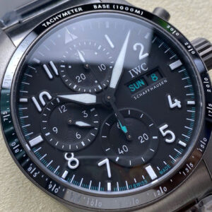 Đồng Hồ IWC Pilot’S Performance Chronograph Màu Đen Replica 41mm (9)