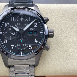 Đồng Hồ IWC Pilot’S Performance Chronograph Màu Đen Replica 41mm (9)
