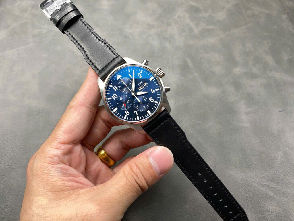 Đồng Hồ IWC Pilot's IW378003 Automatic Nam Dây Da Replica Nhà Máy AZ 43mm (9)