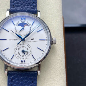 Đồng Hồ IWC Portofino Complete Calendar IW359001 Dây Da Màu Xanh GRF 41mm (2)