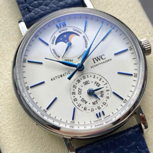 Đồng Hồ IWC Portofino Complete Calendar IW359001 Dây Da Màu Xanh GRF 41mm (2)