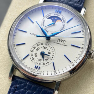 Đồng Hồ IWC Portofino Complete Calendar IW359001 Dây Da Màu Xanh GRF 41mm (2)