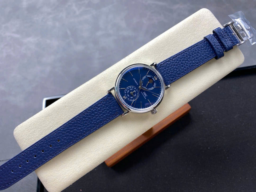 Đồng Hồ IWC Portofino Complete Calendar IW359001 Mặt Xanh Dương GRF 41mm (3)