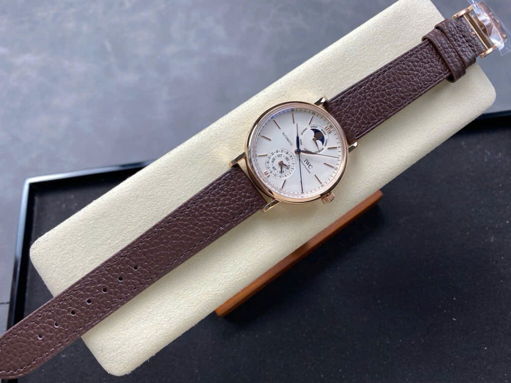 Đồng Hồ IWC Portofino Complete Calendar IW359001 Màu Nâu Rep 11 GR Factory 41mm (1)