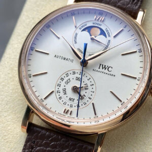 Đồng Hồ IWC Portofino Complete Calendar IW359001 Màu Nâu Rep 11 GR Factory 41mm (1)