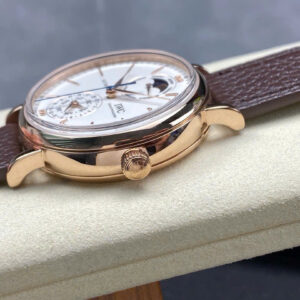 Đồng Hồ IWC Portofino Complete Calendar IW359001 Màu Nâu Rep 11 GR Factory 41mm (1)