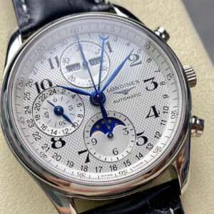 Đồng Hồ Longines Master Complications Dây Da Đen Nhà Máy LGS 40mm (1)