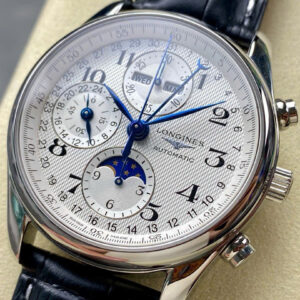 Đồng Hồ Longines Master Complications Dây Da Đen Nhà Máy LGS 40mm (1)