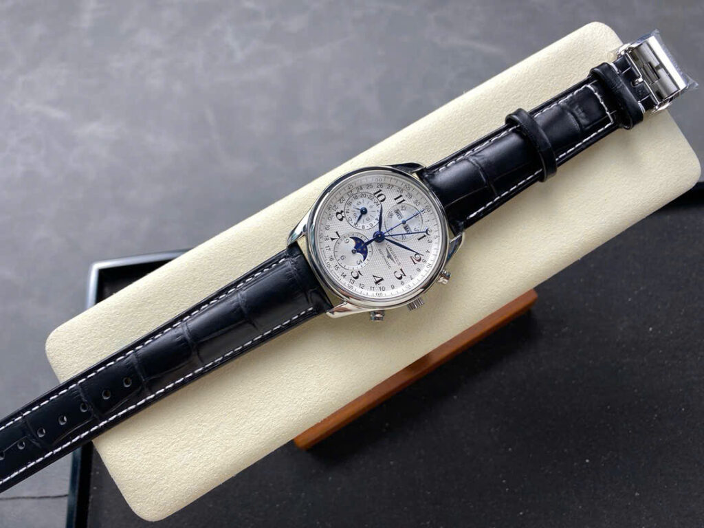 Đồng Hồ Longines Master Complications Dây Da Đen Nhà Máy LGS 40mm (1)