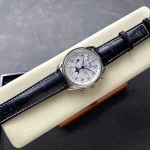 Đồng Hồ Longines Master Complications Dây Da Đen Nhà Máy LGS 40mm (1)