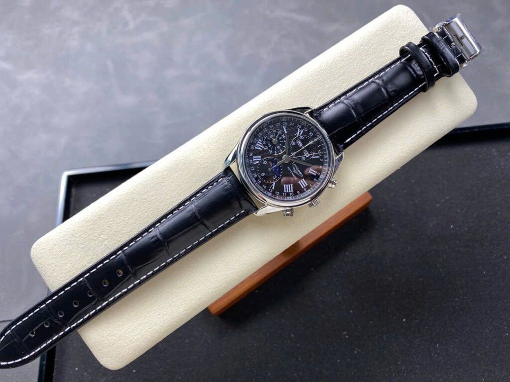 Đồng Hồ Longines Master Complications Màu Đen Replica LGS Factory 40mm (9)