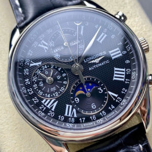 Đồng Hồ Longines Master Complications Màu Đen Replica LGS Factory 40mm (9)