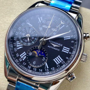 Đồng Hồ Nam Longines Master Complications Mặt Đen Nhà Máy LGS 40mm (1)