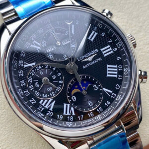 Đồng Hồ Nam Longines Master Complications Mặt Đen Nhà Máy LGS 40mm (1)