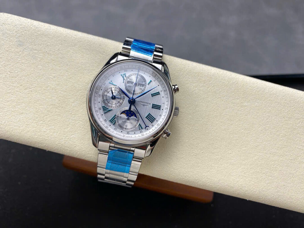 Đồng Hồ Nam Longines Master Complications Mặt Trắng Nhà Máy LGS 40mm (6)