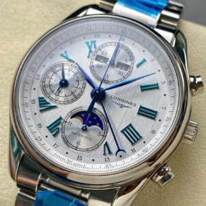 Đồng Hồ Nam Longines Master Complications Mặt Trắng Nhà Máy LGS 40mm (6)
