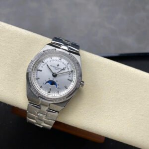 Đồng Hồ Nam Vacheron Constantin Overseas 4500V Mặt Trắng Đính Đá Xưởng GR 41mm (7)