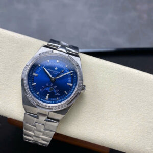 Đồng Hồ Nam Vacheron Constantin Overseas 4500V Mặt Xanh Đính Đá Xưởng GR 41mm (7)