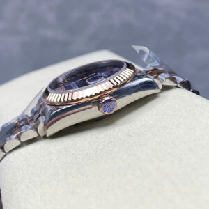 Đồng Hồ Nữ Rolex DateJust Rep 11 Mặt Số Tím Cọc Số La Mã Nhà Máy 8F 31mm (1)