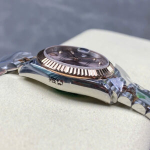 Đồng Hồ Nữ Rolex DateJust Replica 11 Dây Kim Loại Nhà Máy 8F 31mm (2)