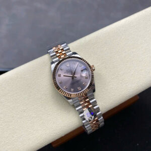 Đồng Hồ Nữ Rolex DateJust Replica 11 Dây Kim Loại Nhà Máy 8F 31mm (2)