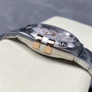 Đồng Hồ Omega Constellation Demi Hồng AReplica Nhà Máy OM+ 38mm (1)