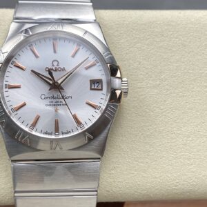 Đồng Hồ Omega Constellation Demi Hồng AReplica Nhà Máy OM+ 38mm (1)