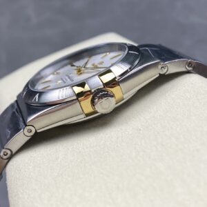 Đồng Hồ Omega Constellation Demi Vàng Replica Nhà Máy OM+ 38mm (2)