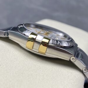 Đồng Hồ Omega Constellation Demi Vàng Replica Nhà Máy OM+ 38mm (2)