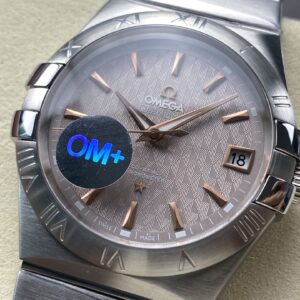 Đồng Hồ Omega Constellation Mặt Số Họa Tiết Replica Cao Cấp 38mm (1)