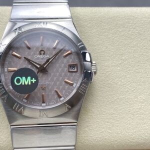 Đồng Hồ Omega Constellation Mặt Số Họa Tiết Replica Cao Cấp 38mm (1)