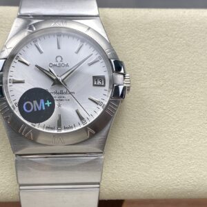 Đồng Hồ Omega Constellation Rep 11 Mặt Trắng Dây Thép Xưởng OM+ 38mm (1)