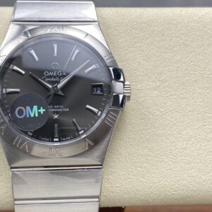Đồng Hồ Omega Constellation Rep 11 Mặt Xám Dây Thép Xưởng OM+ 38mm (1)