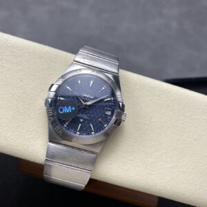 Đồng Hồ Omega Constellation Rep 11 Mặt Xanh Dây Thép Xưởng OM+ 38mm (1)