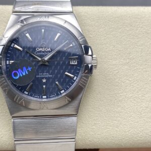 Đồng Hồ Omega Constellation Rep 11 Mặt Xanh Dây Thép Xưởng OM+ 38mm (1)