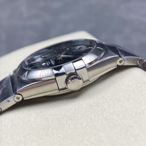 Đồng Hồ Omega Constellation Replica 11 Mặt Số Đen Nhà Máy OM+ 38mm (7)