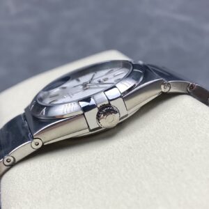 Đồng Hồ Omega Constellation Replica Cao Cấp Mặt Số Trắng Họa Tiết Nhà Máy OM+ 38mm (3)