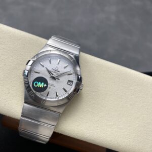 Đồng Hồ Omega Constellation Replica Cao Cấp Mặt Số Trắng Họa Tiết Nhà Máy OM+ 38mm (3)
