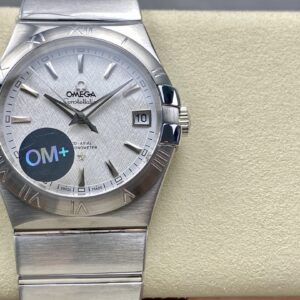 Đồng Hồ Omega Constellation Replica Cao Cấp Mặt Số Trắng Họa Tiết Nhà Máy OM+ 38mm (3)